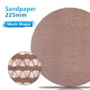 GZKTY 23 Piece Mesh Round Sanding Discs, 225mm Diameter, Hook