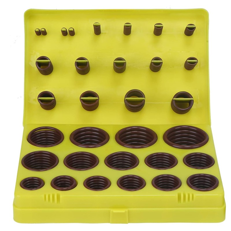 ZDBB 382 Pieces 30 Sizes SAE Viton O Ring Assortment