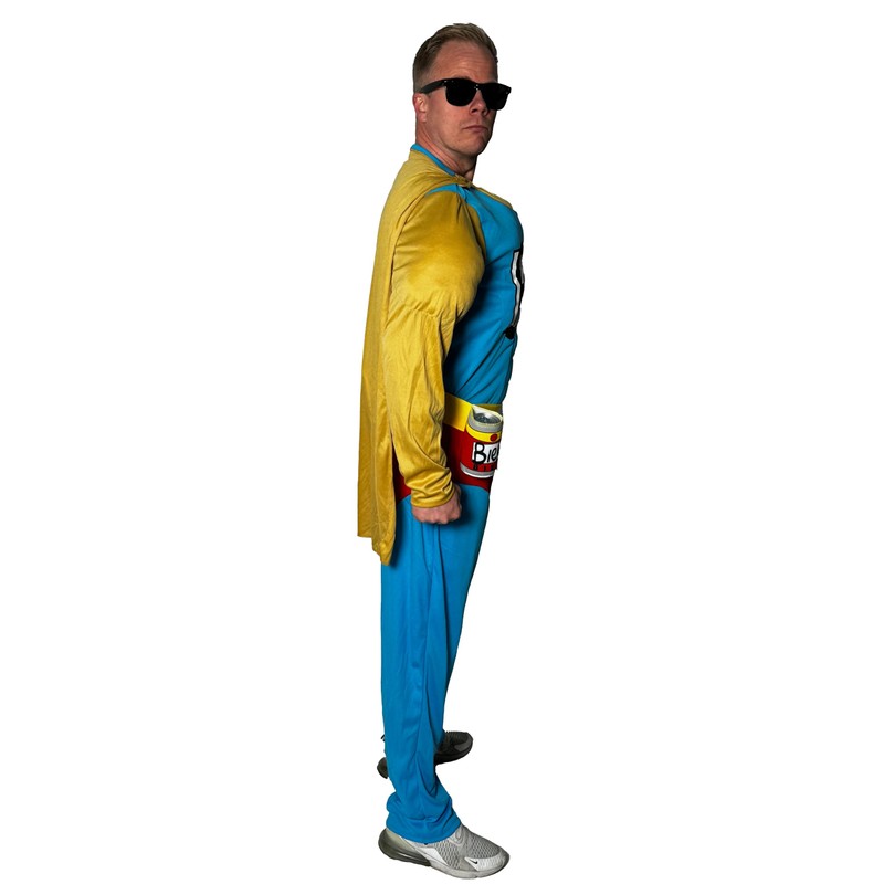 Foxxeo Biermann Costume for Men, 2 Pieces, Size: XXXL