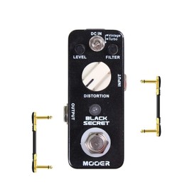 MOOER Moore Effector, 2 Mode Distortion, Black Secret