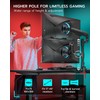 ARES WING Vertical Dual Monitor Mount for 17-49 Inch Ultrawide