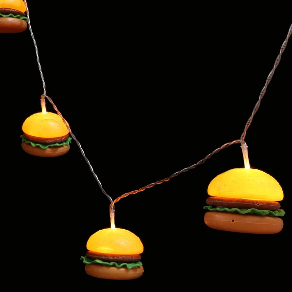 OSALADI 1 Set String Burger String Lights Holiday Decorative Lamp