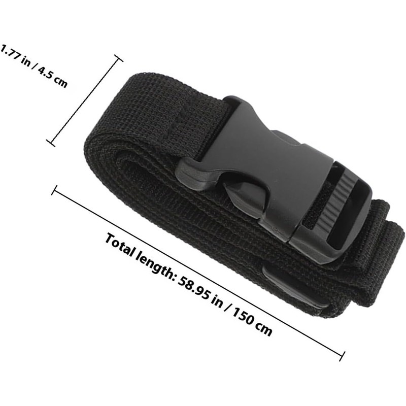 PATKAW Correa Extensora para Riñonera y Mochila 3cm X 150cm
