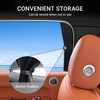 Universal Magnetic Track car Sunshade (Back Row Black 2 PCS)