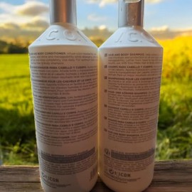 I.C.O.N. One Soul Hair and Body Shampoo and Soul Mate Conditioner Set, 33.8 fl oz, Color Safe with Vitamins