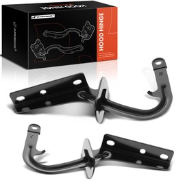 A-Premium Front Driver and Passenger Hood Hinges Compatible with Nissan Pathfinder 1987-1995, D21 Pickup 1986-1994, Pickup 1995-1997, Front Left and Right Side, 2-PC Set