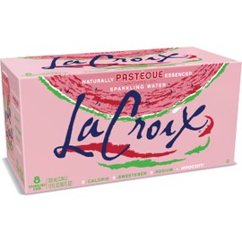 LaCroix Sparkling Water, Pasteque (Watermelon), 12 Fl Oz (pack of 8)