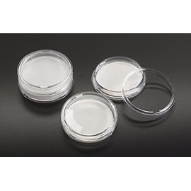 Simport D210-18A Polystyrene Absorbent Pad Petri Dish without Pads, Sterile, 50mm Diameter x 9mm Height (Case of 500)