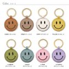 [Standard Factory] Smile Key Chain Key Ring Synthetic Leather, light