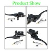 marddpair Front Left and Rear Brake Master Cylinder Replacement for