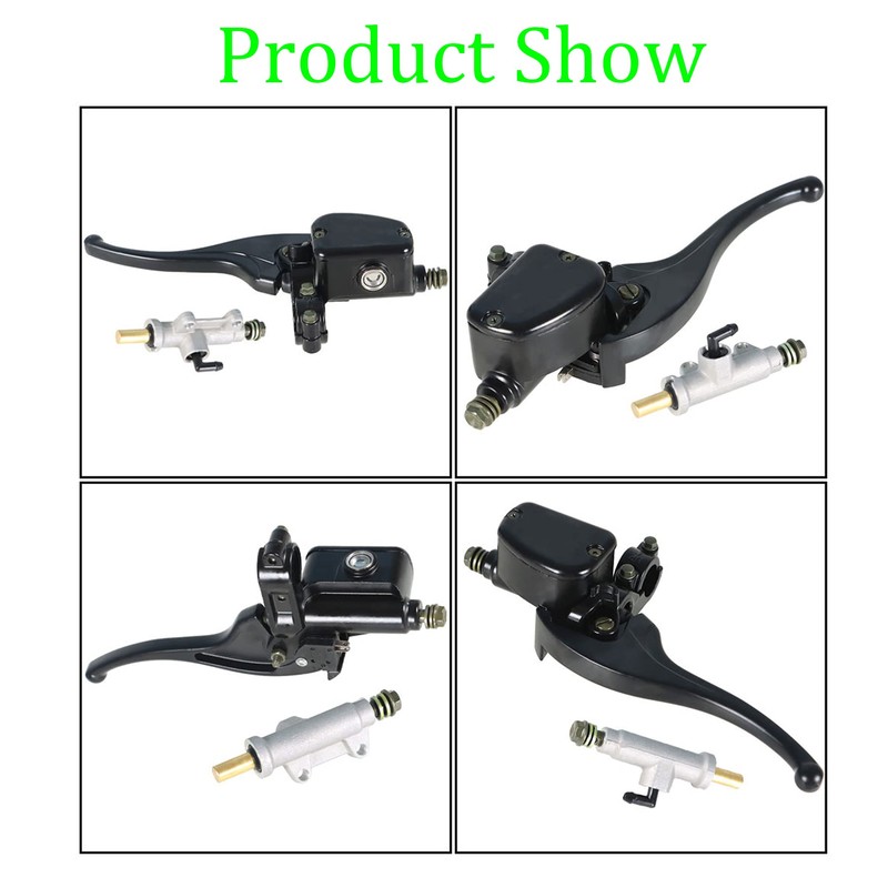 marddpair Front Left and Rear Brake Master Cylinder Replacement for