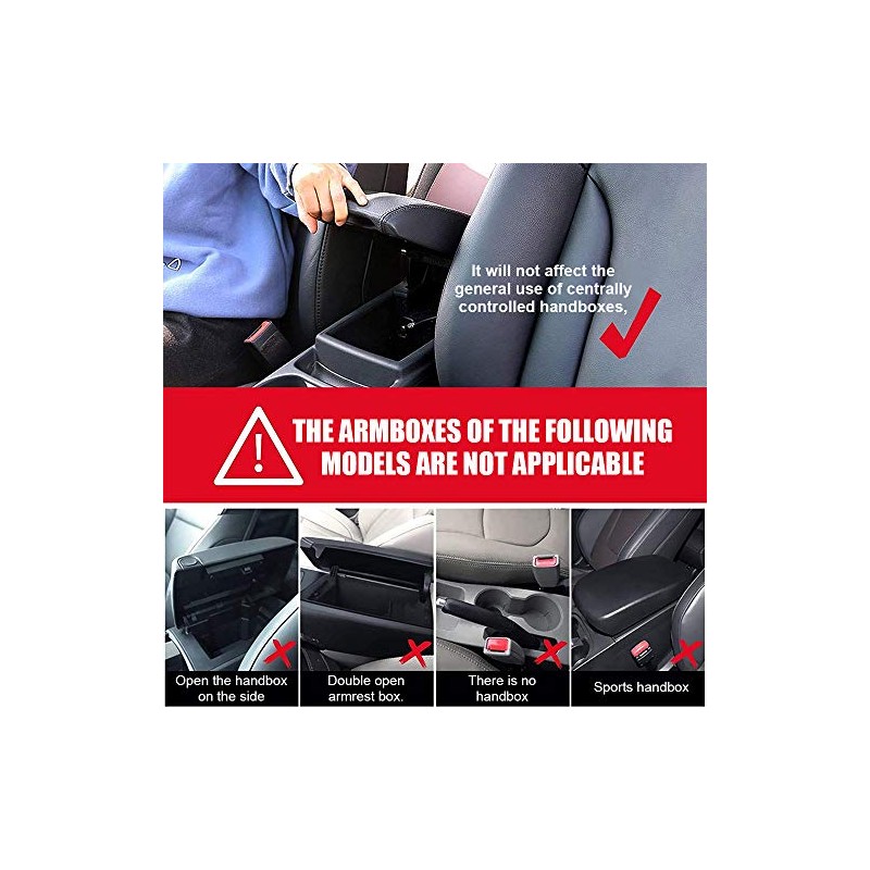 Amison, Bolsa Organizadora para Auto, Negro