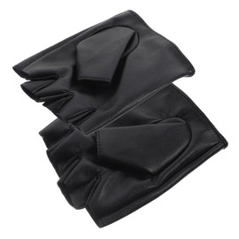 PACKOVE 3pares Guantes De Cuero para Niño Niña Mitones De Dedo para Actividades Al Aire Guantes De Montar para Niño Niña De Años Único