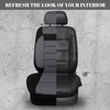 CAR PASS 3D Foam Back Support,Comfortable&Breathable& All Season Universal fit