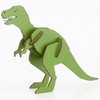 Little & Wood: Woodlet: Medium - Tyrannosaurus Rex - Green,