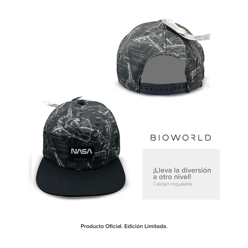 NASA Gorra Plana Naves espaciales para Hombre y Mujer