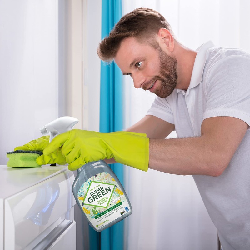 SuperGreen Powerful All-Purpose Cleaner and Degreaser | USDA Certified Bio-Based,