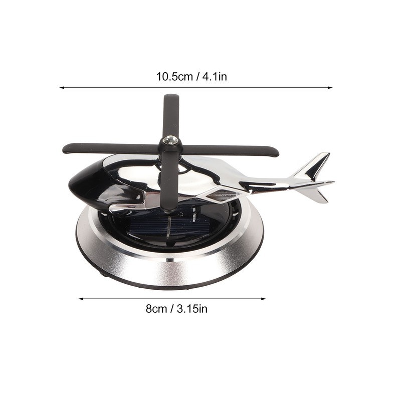 Car Air Fresheners with Solar Rotating Relieve Stress Purifie Odors