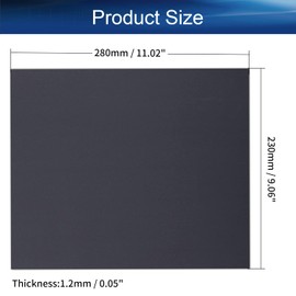 Auniwaig 800 Grits Sanding Sheets Wet Dry Silicon Carbide Sandpaper for Wood Furniture Metal Automotive Polishing 9" x 11" -3PCS