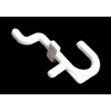 JSP Manufacturing Peg Board Non-Locking Plastic J Hook Style Hooks