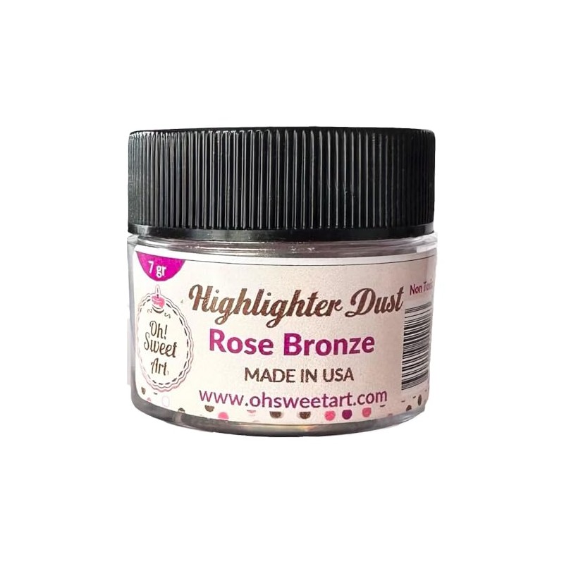 Rose Bronze Highlighter Oh Sweet Art, 7 grams, USA Made