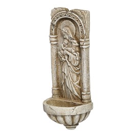 Joseph's Studio by Roman - Collection, 10.25" H Innocence Water Font, Made from Resin, High Level of Craftsmanship and Attention to Detail, Durable and Long Lasting