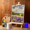 Findartle Round Pointed Bristle Paint Brushes With Long Wood Handle