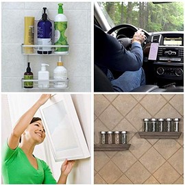 Alientape Nano - Cinta adhesiva de doble cara, multiusos, extraíble, transparente, cinta de montaje, lavable, fuerte, resistente para alfombras, marcos de fotos, decoración de pósteres como se ve en la televisión