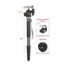 Professiona Heavy-Duty Carbon Fiber 70" Monopod/Unipod (Dual Optional Head) for