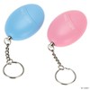 Personal Safety Alarm Keychain Self-Defense Alarm (P00225) - Blue 2ea