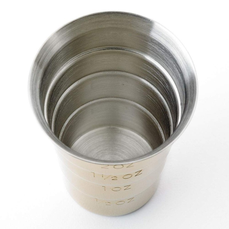 Barfly M37109GD Drink Jigger, 2 oz, Gold w/Out Handle