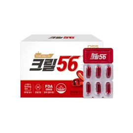 Pulse Krill 56 3-month supply 1000mg 30 capsules / 펄세스 크릴56 3개월분1000mg30캡슐