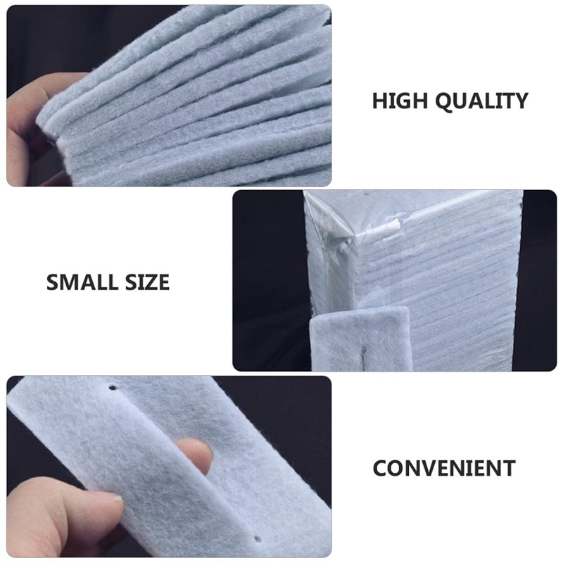 Beaupretty 25pcs Perm Cotton Insulation Mat Heat Resistant Foam Pad