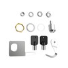TCMI Motorcycle Saddle Bag tour pack trunk lock & keys