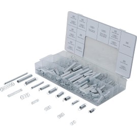 BGS spring assortment, tension and compression springs, 200 pieces, BGS-8047
