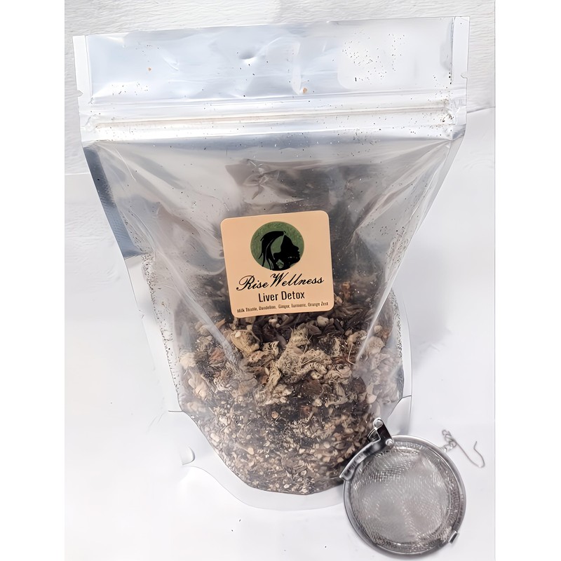Generic Liver detox tea, dandelion, Milk Thistle, burdock, turmeric, Ginger