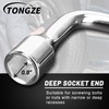 Tongze 19mm Tire Iron Lug Wrench: L-type Lug Nut Wrench