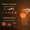 YUNLEX Amber Motion Sensor Night Lights Plug into Wall, 2