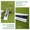 Putting Plane Rail – Portable Golf Putting Stroke Trainer for