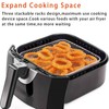 3 Layer Fryer Grilling Rack Stainless Steel Fryer Stakable Racks