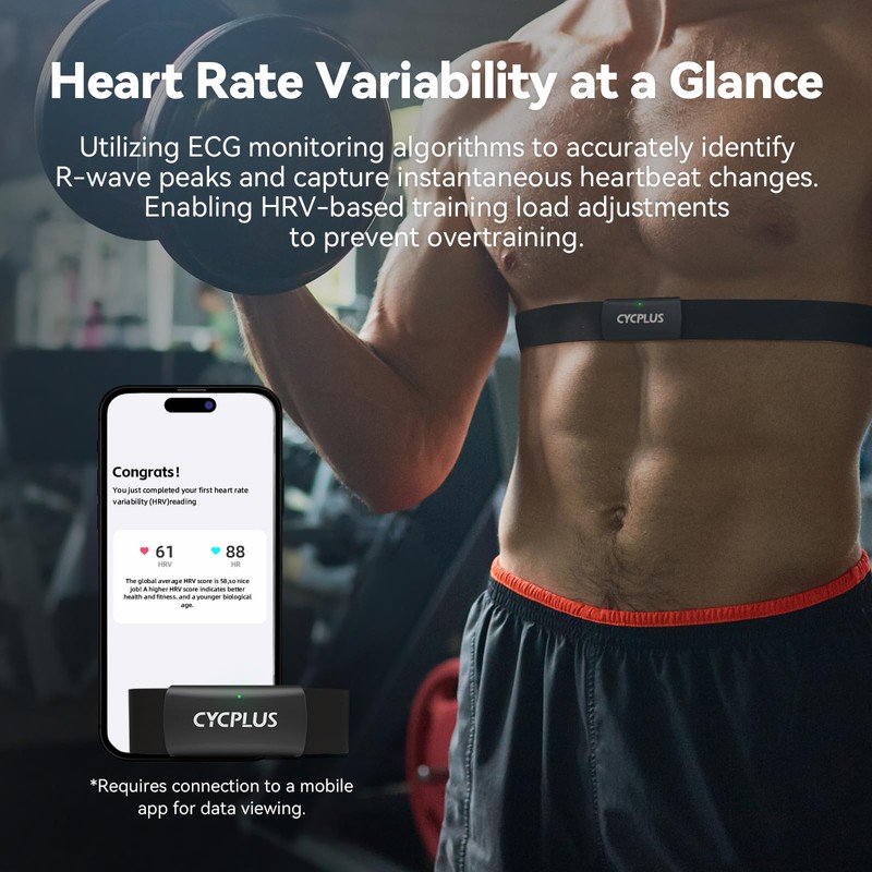 CYCPLUS H2PRO Heart Rate Sensor with Chest Strap