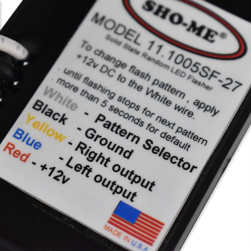 Able-2 Products Sho-Me 27 Pattern LED Strobe Effect Flasher