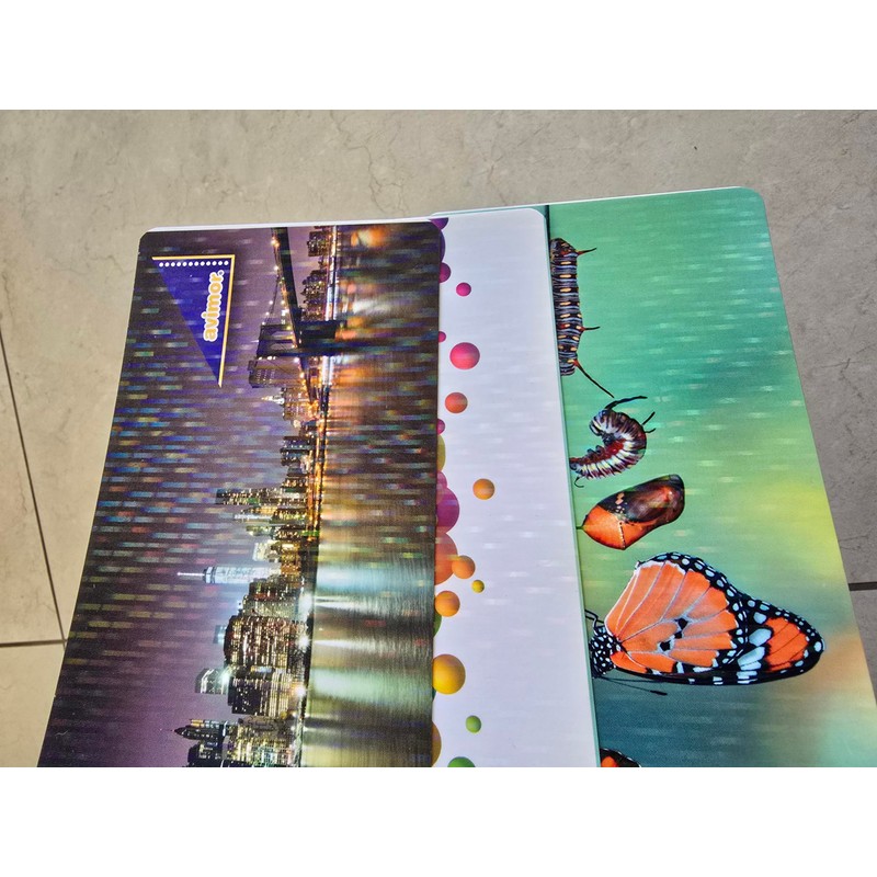 Rollo Bopp para Laminado Térmico Holográfico LLUVIA 30cm x 30m