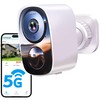2025 Upgraded 2K Security Cameras Wireless Outdoor, Free Cloud Storage,