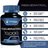 Resveratrol Puro 1000mg Anti Envejecimiento Antioxidante
