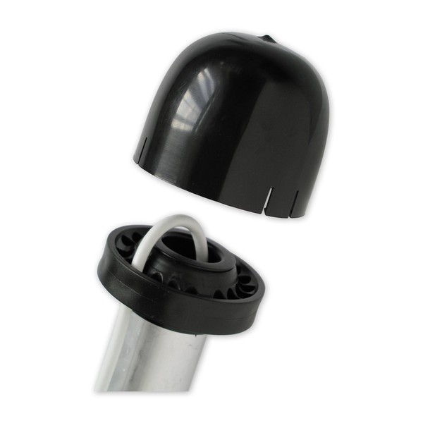 Schwaiger MAD50 001 Mastabdeckung with Cable Guide Black