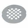Chrome Plated Snap-in Shower Drain Cover Replacement, Welsan Stainless Steel