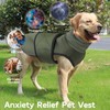 Dog Anxiety Relief Vest with Ear Muffs Calming Dog Anxiety