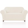 PrinceDeco Stretch Sofa Slipcover 1 Piece Sofa Cover for 3