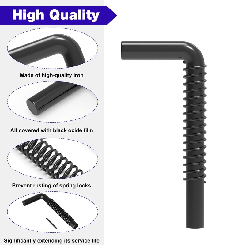 Trailer Gate Spring Latch Kit 819t for Carry-On Utility Trailers,Trailer